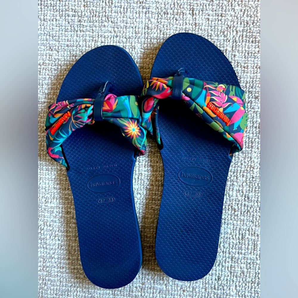 Havaianas You Saint Tropez Sandals 7.5/8 W US